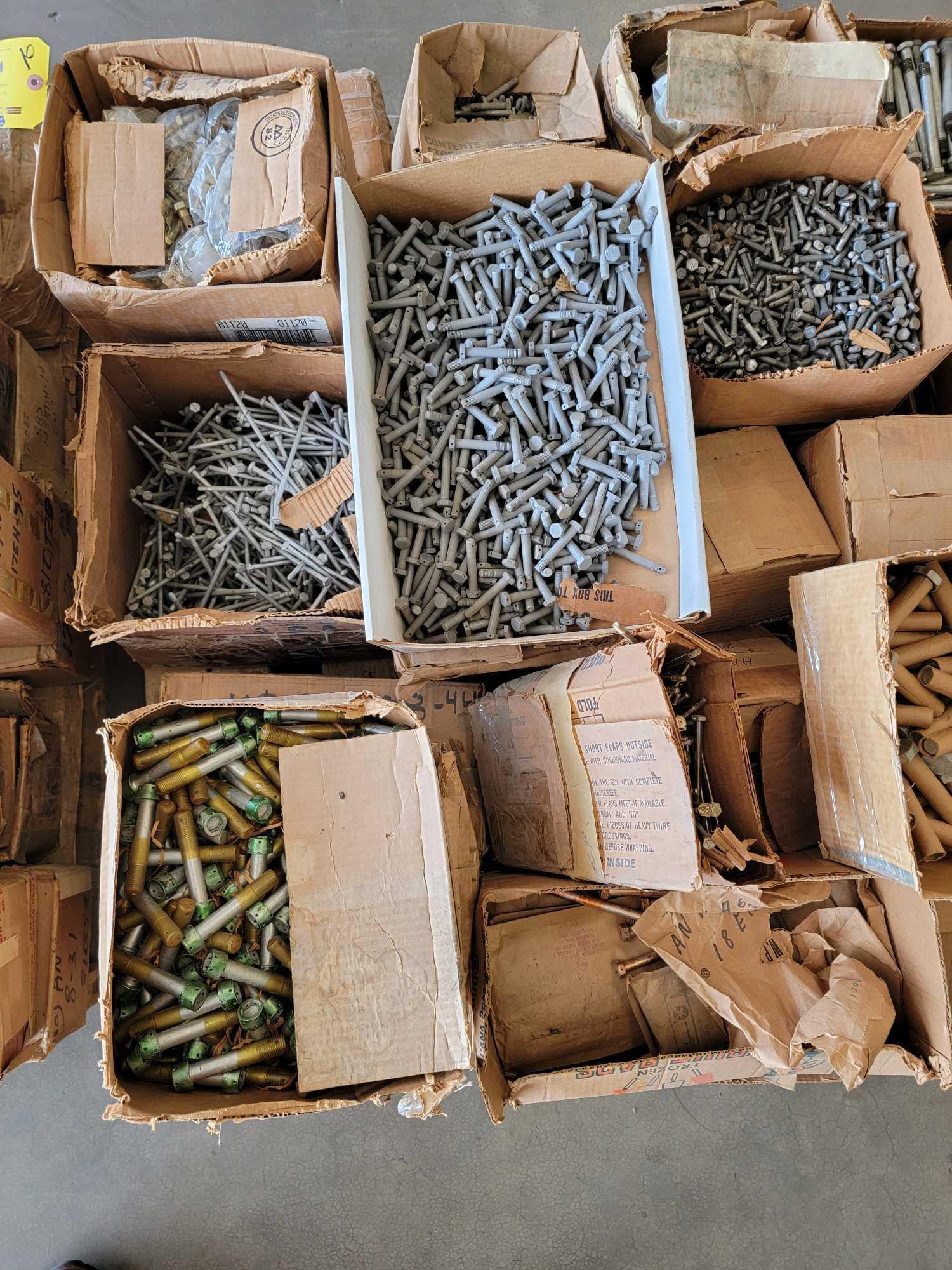 PALLETS OF BOLTS & PINS (1,850 LBS)