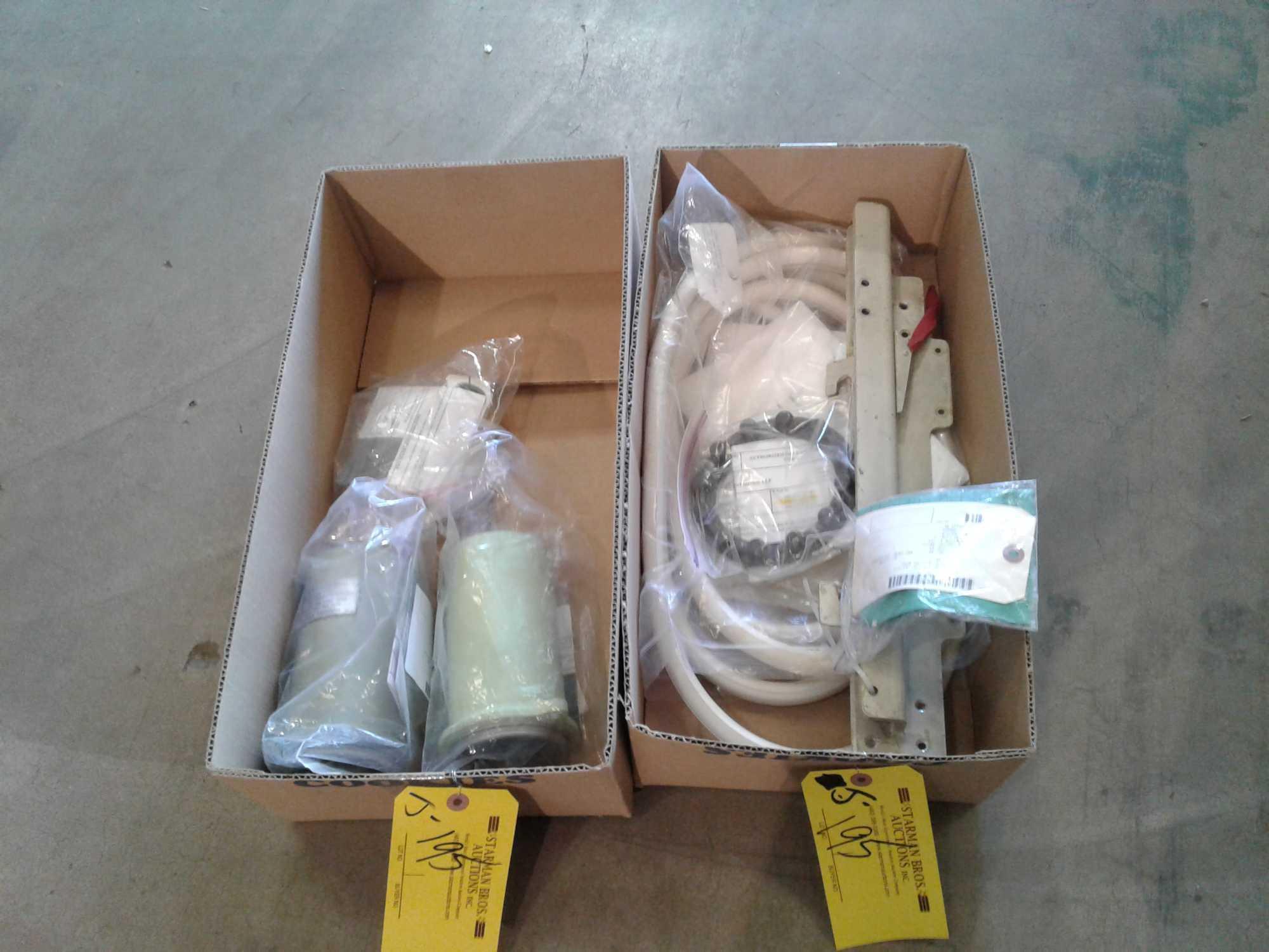 206 STICK MOUNT 206-001-154-001, TRANSMISSION FILTER HOUSINGS 206-040-129-003 (ALL INSPECTED) AND