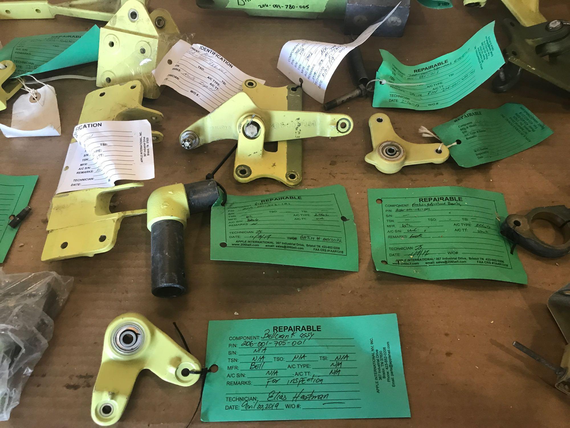 BELL 206 PUSHPULL RODS & BELLCRANKS