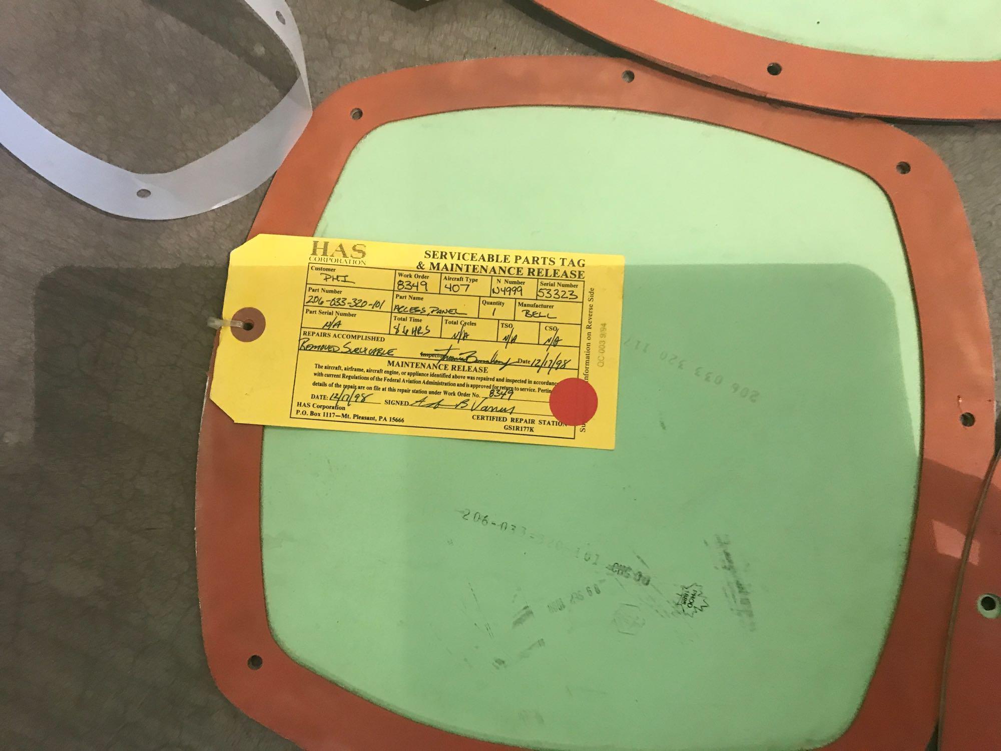LONGRANGER AIRFRAME PANELS