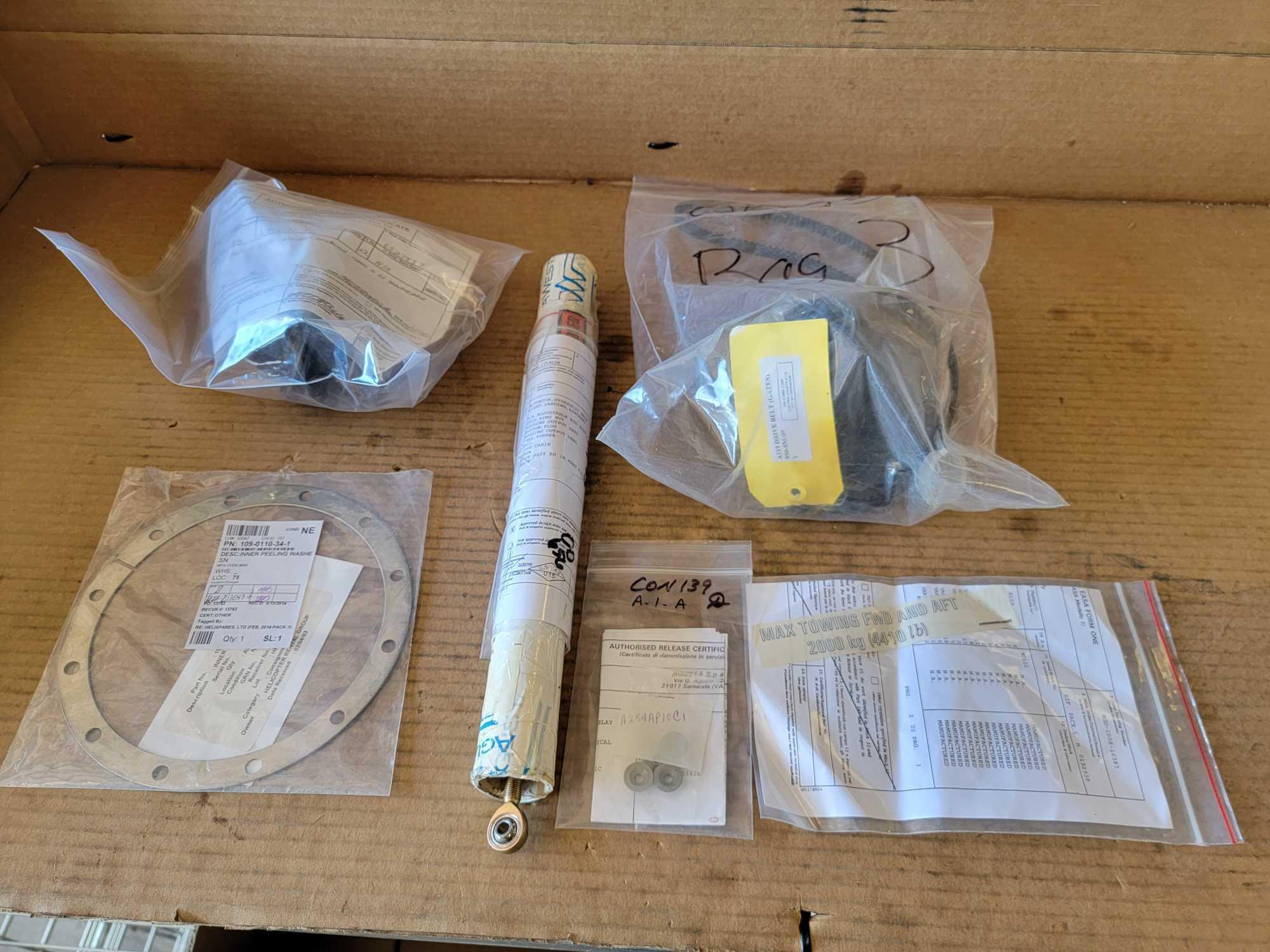 NE AS350 AIRFRAME REPAIR INV AND SERVICEABLE 109/119 INVENTORY