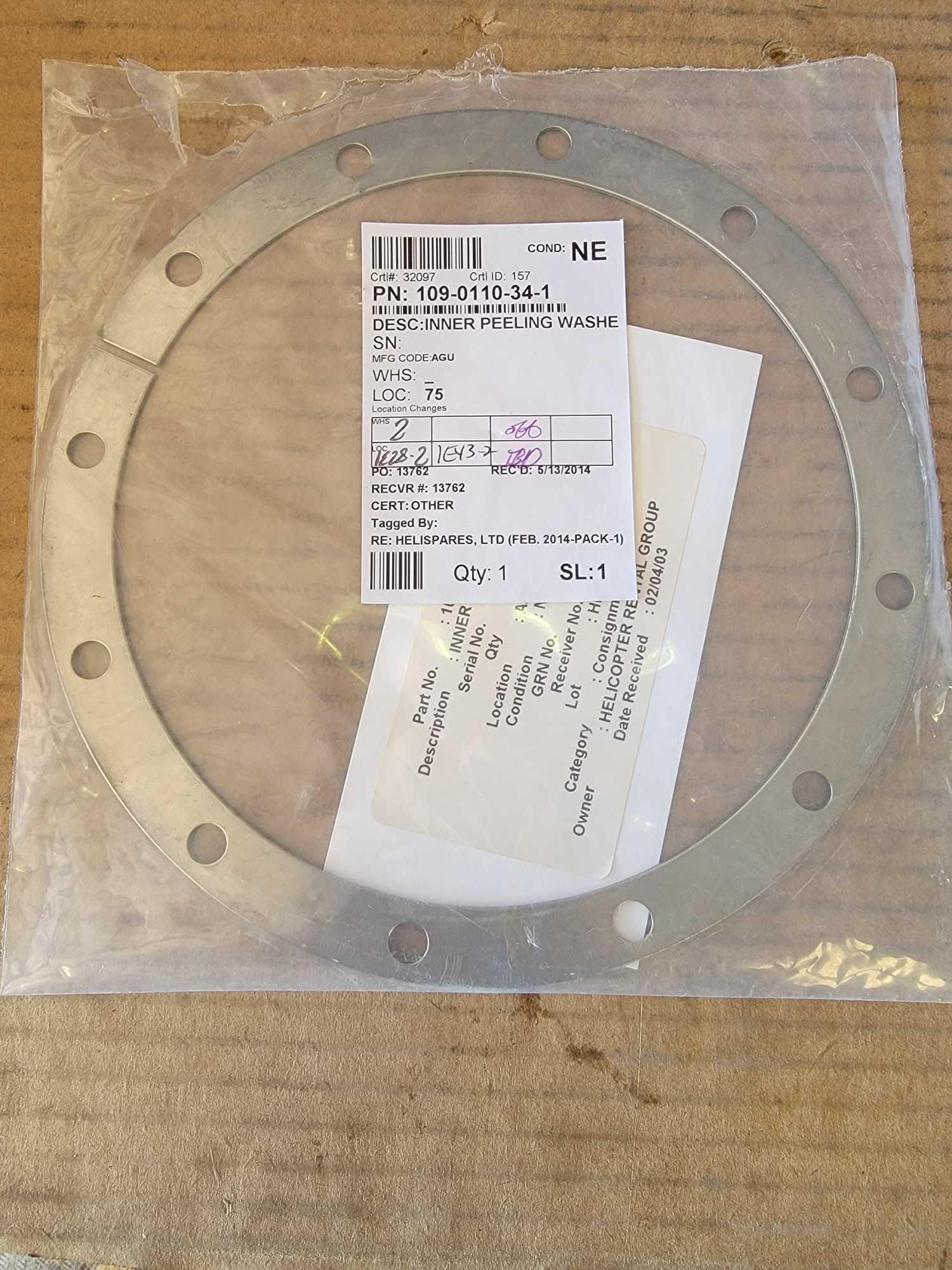 NE AS350 AIRFRAME REPAIR INV AND SERVICEABLE 109/119 INVENTORY