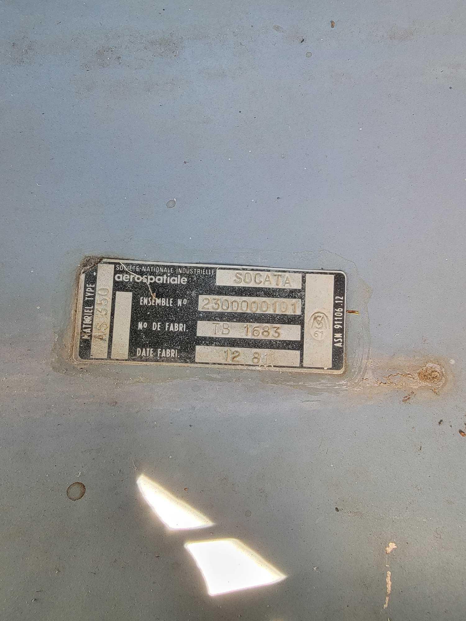 AS350 BA TAILBOOM ASSY 350A23-0000-0101