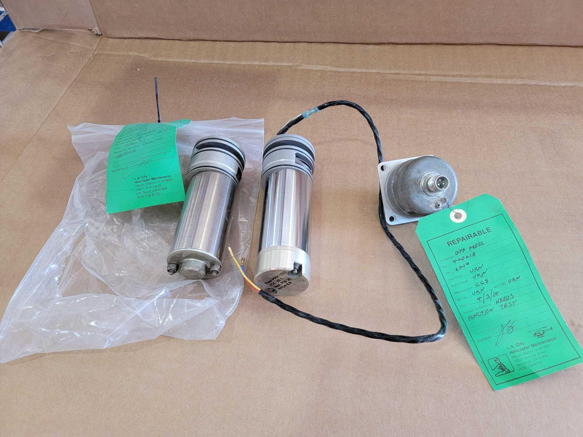 FUEL BOOST PUMP CARTRIDGES 1C27-10, 1C27-26 & PRESSURE SWITCH 420218