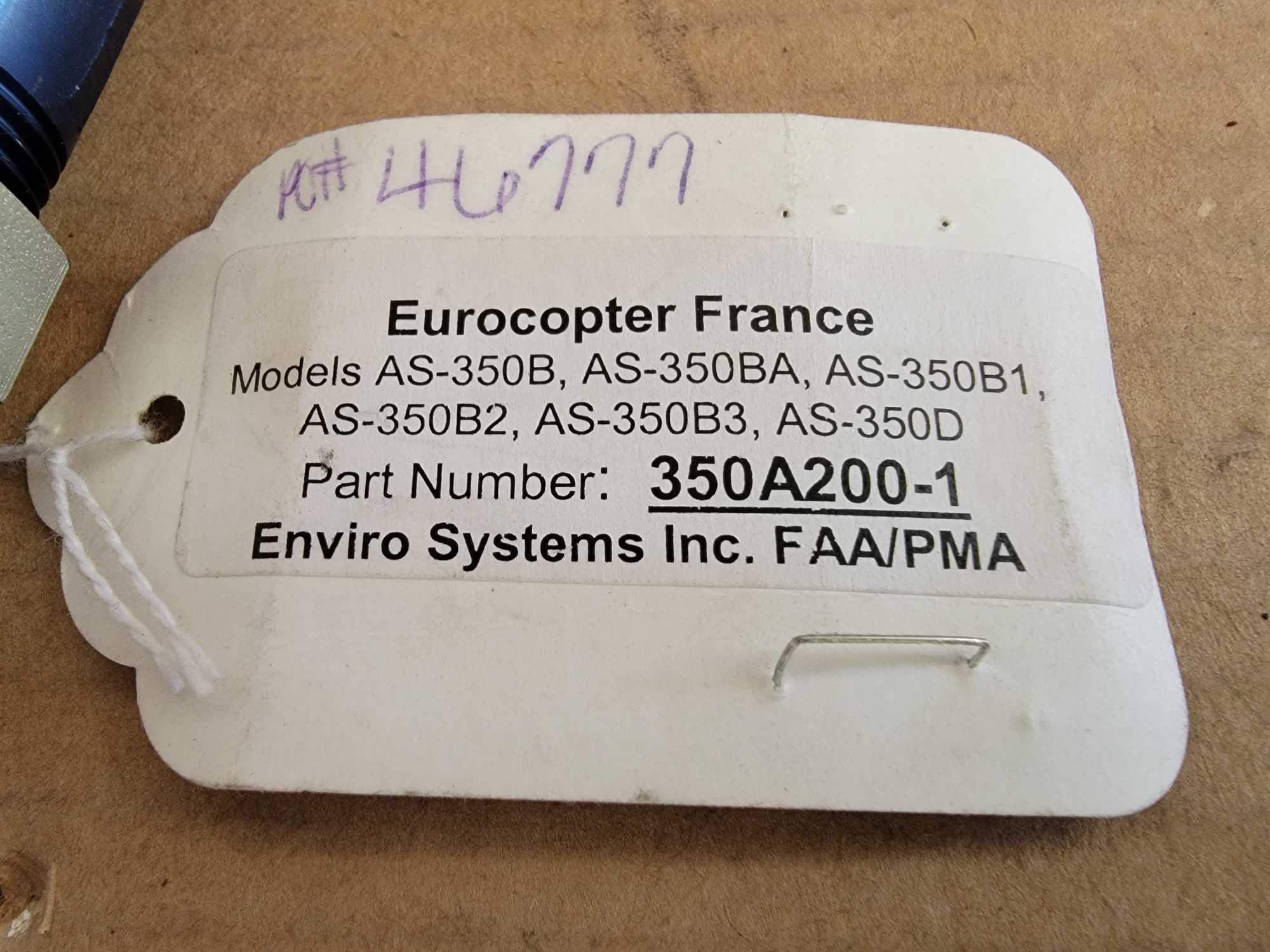 AS350 EVAPORATOR 350A400-2 (OVERHAULED), EXPANSION VALVES 090002-0 (NEW) AND AC INVENTORY