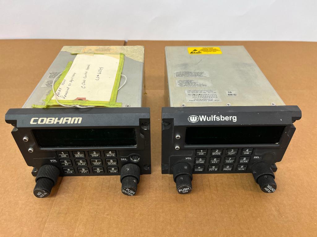 COBHAM / WULFSBERG C-5000 CONTROL UNITS (1) 31300-0201-1200, (1) 31300-1202-1220