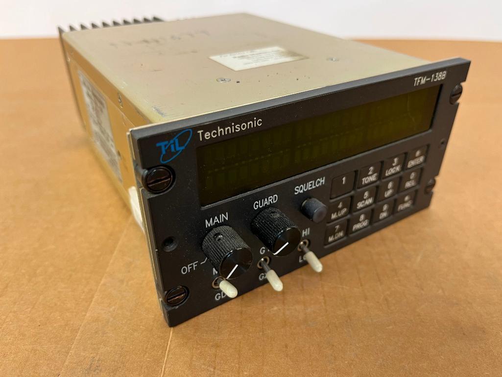 TECHNISONIC TFM-138B VHF/FM TRANSCEIVERS 921012-1
