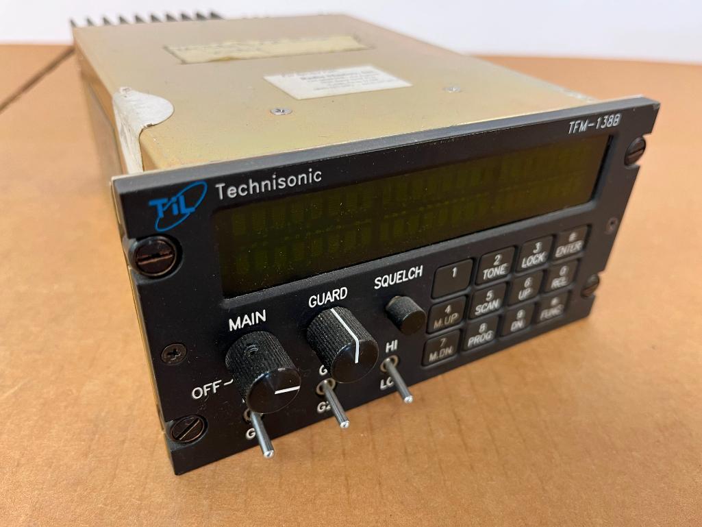 TECHNISONIC TFM-138B VHF/FM TRANSCEIVERS 921012-1