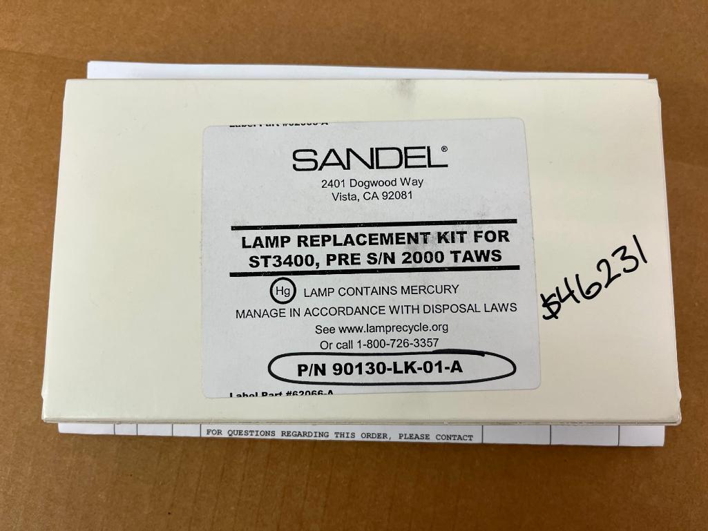 SANDEL ST3400 LAMP REPLACEMENT KITS (4) 90130-LK-01-A, (2) 90130-LK-A (NEW)