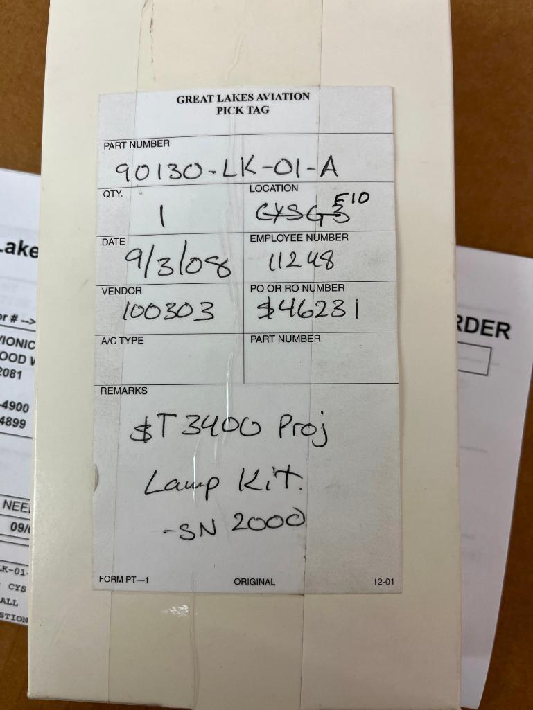 SANDEL ST3400 LAMP REPLACEMENT KITS (4) 90130-LK-01-A, (2) 90130-LK-A (NEW)