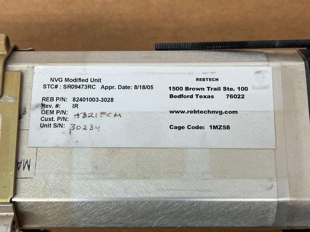 THALES/SFENA ATTITUDE INDICATORS (1) H321FCM, (1) H321ABM1