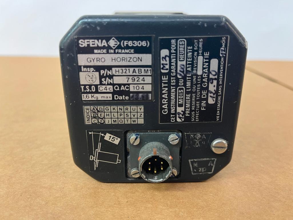 THALES/SFENA ATTITUDE INDICATORS (1) H321FCM, (1) H321ABM1