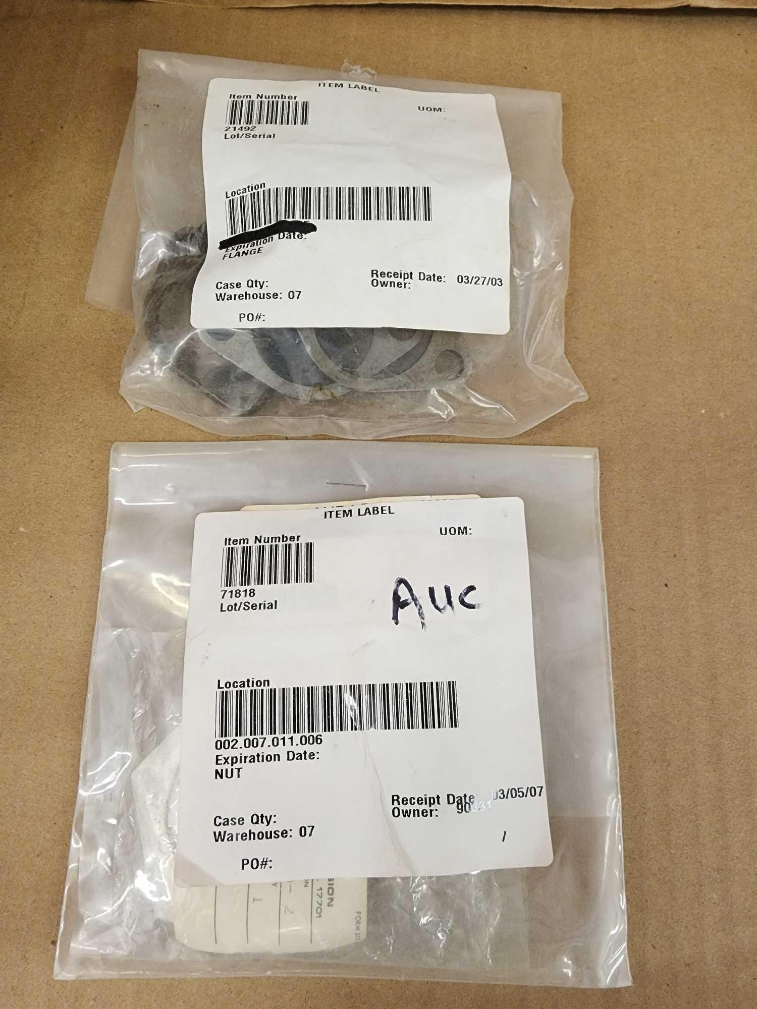 0-200 INTAKE ELBOWS 40246, CONTINENTAL OIL SEAL SA530917, ENGINE HARDWARE AND ACCY REPAIR INVENTORY
