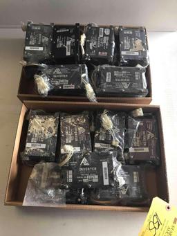 BOXES OF LIGHT POWER SUPPLIES & DIMMER UNITS