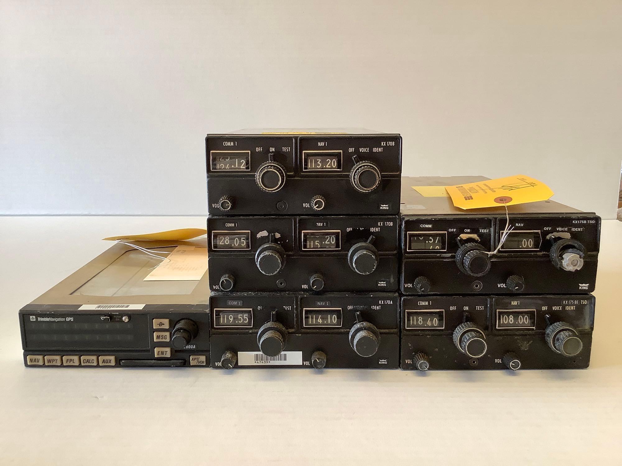KING KX 170A/B, 175B NAV COMS AND TNL2000A GPS