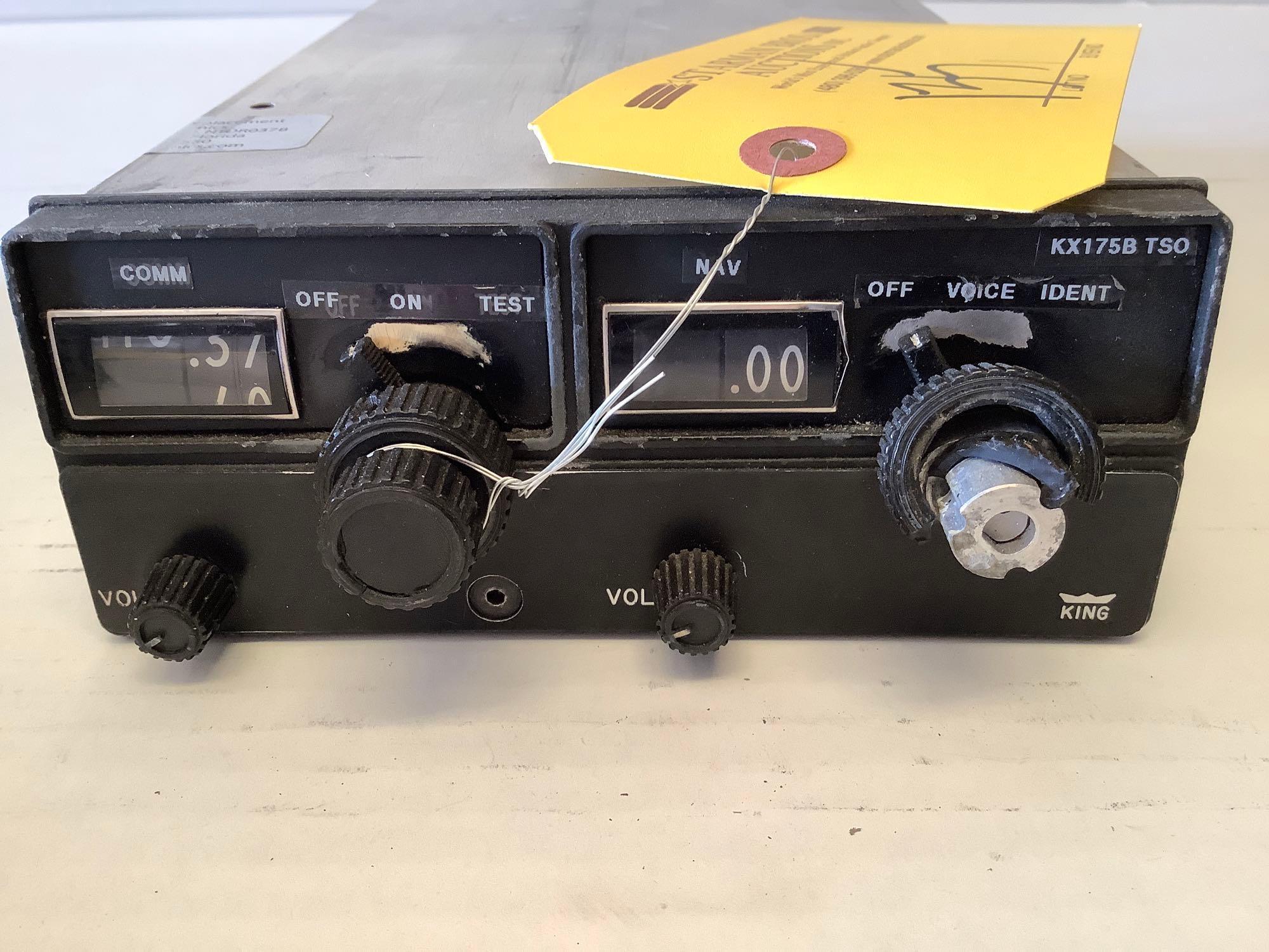 KING KX 170A/B, 175B NAV COMS AND TNL2000A GPS