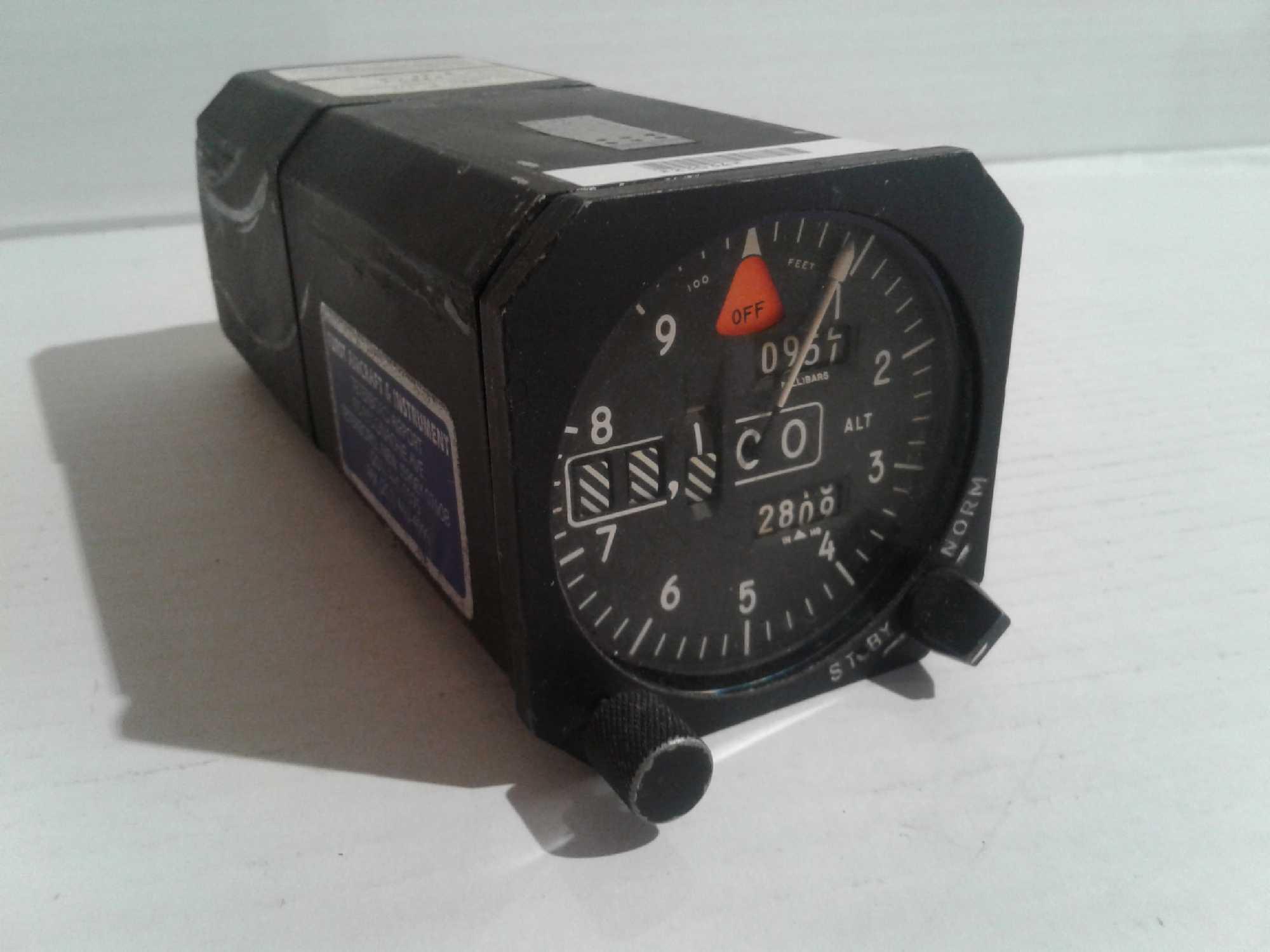 ALTIMETERS 16007-B46, WL/802, 101435-01211 & 99251
