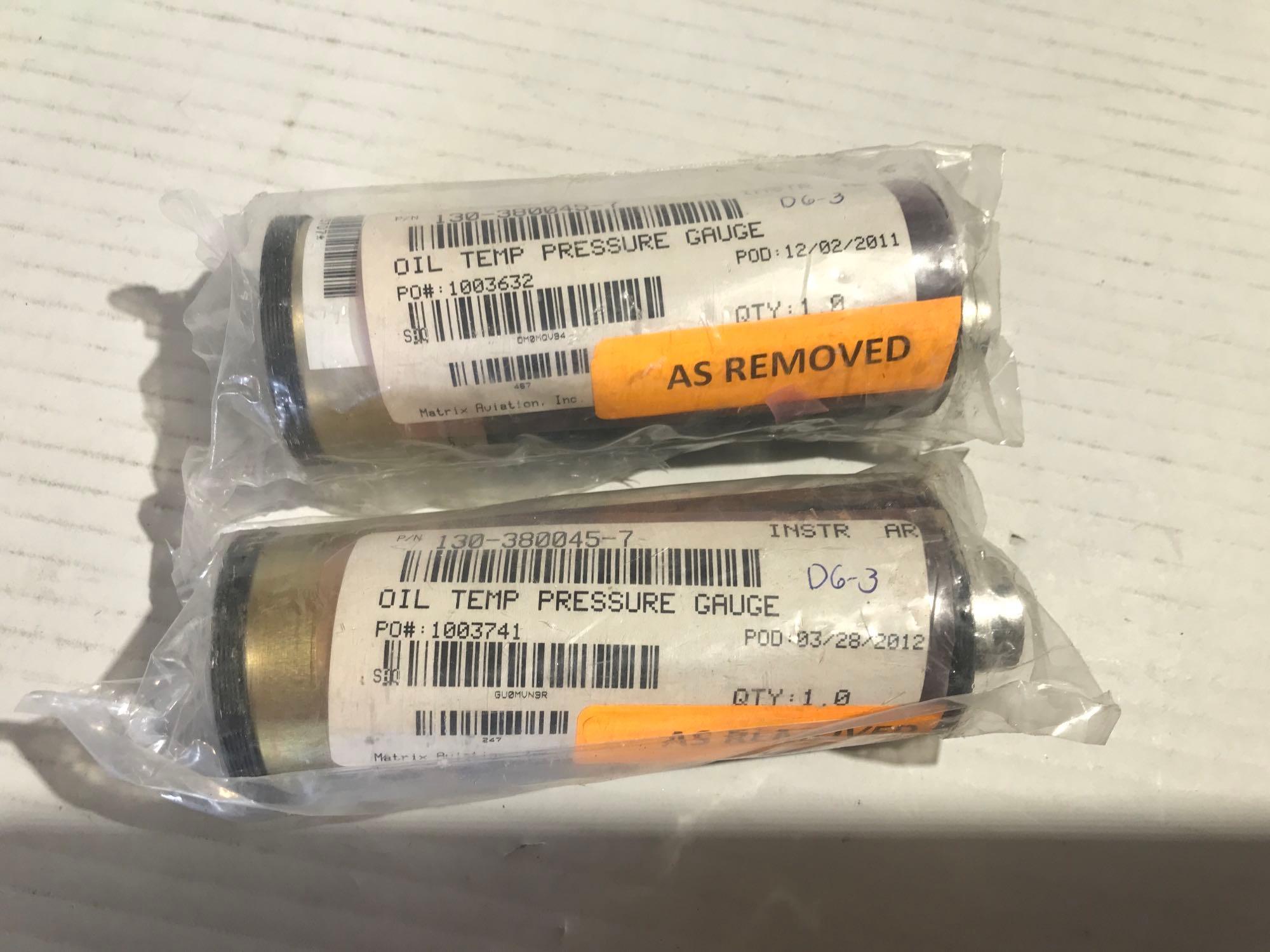 OIL TEMP/PSI INDICATORS 71240-5/162CPT604D & 130-380045-7