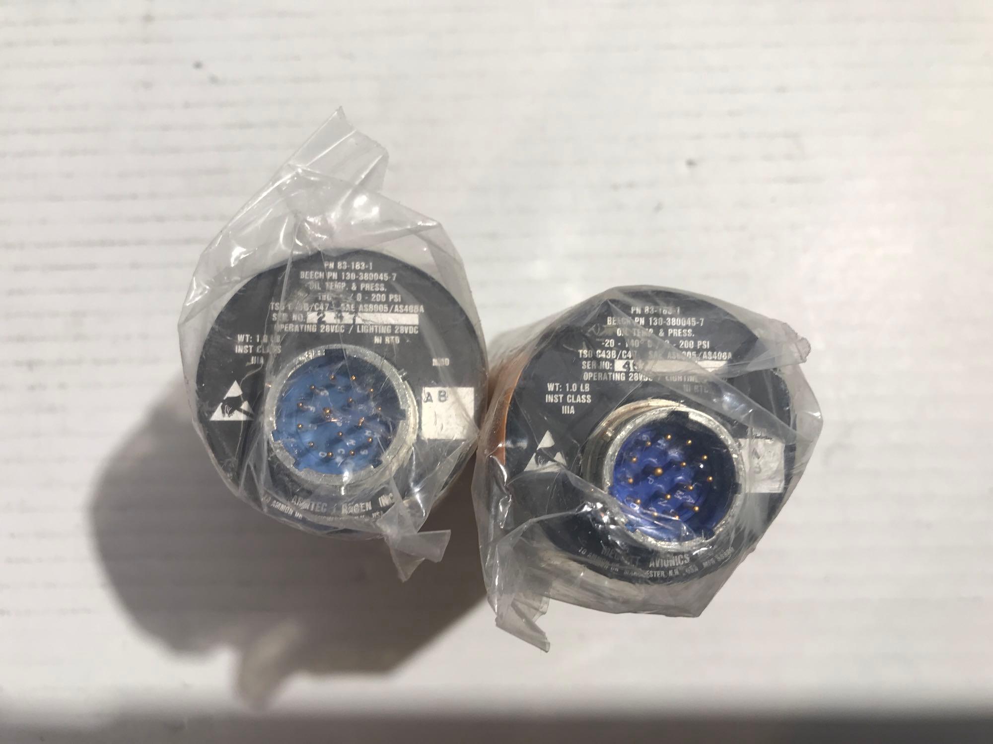 OIL TEMP/PSI INDICATORS 71240-5/162CPT604D & 130-380045-7