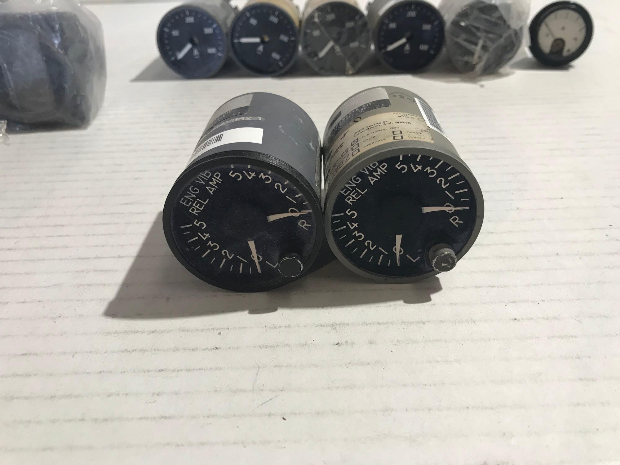 BOXES OF AMP/VOLT & MISC INDICATORS