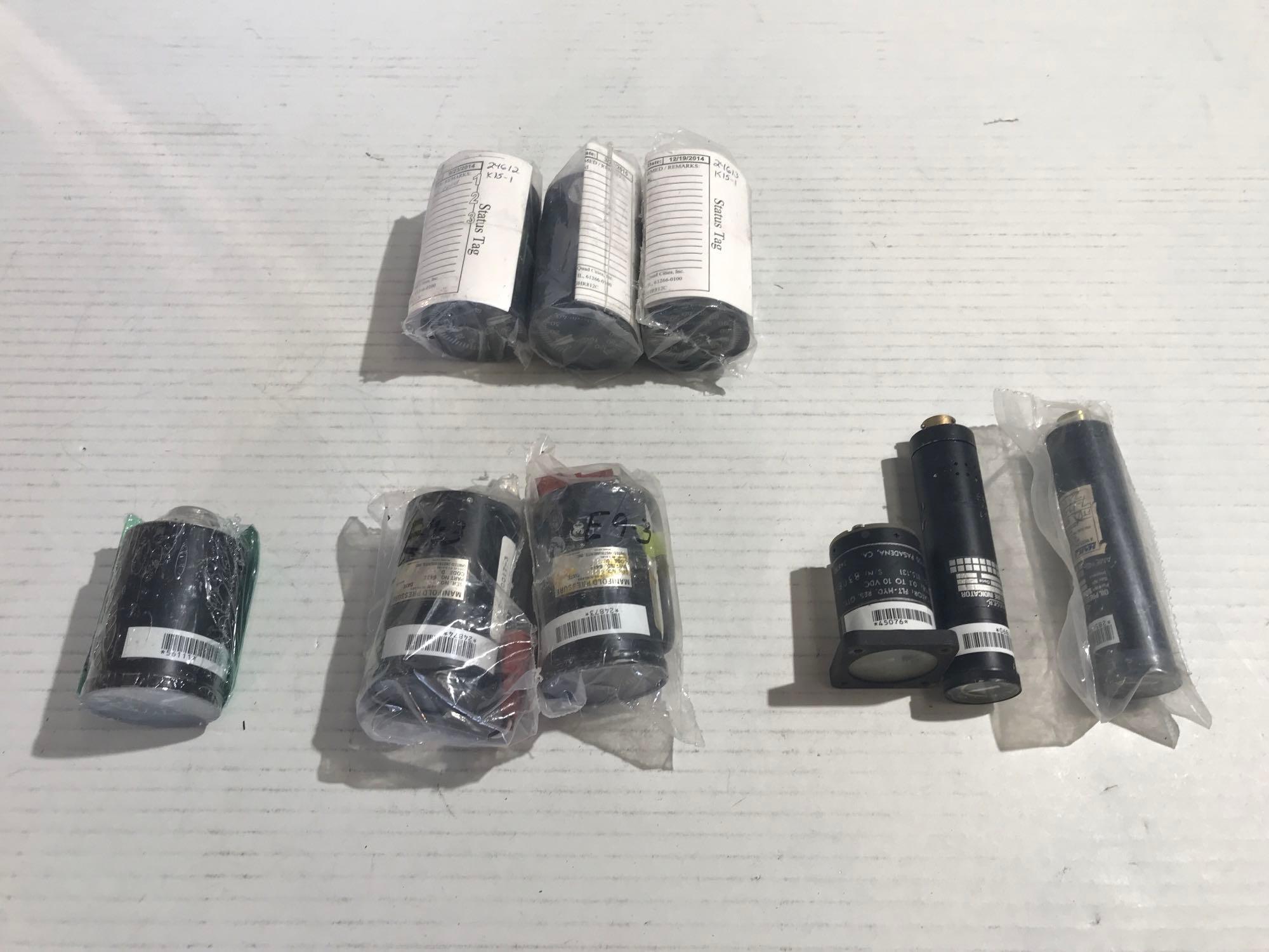 BOXES OF AMP/VOLT & MISC INDICATORS