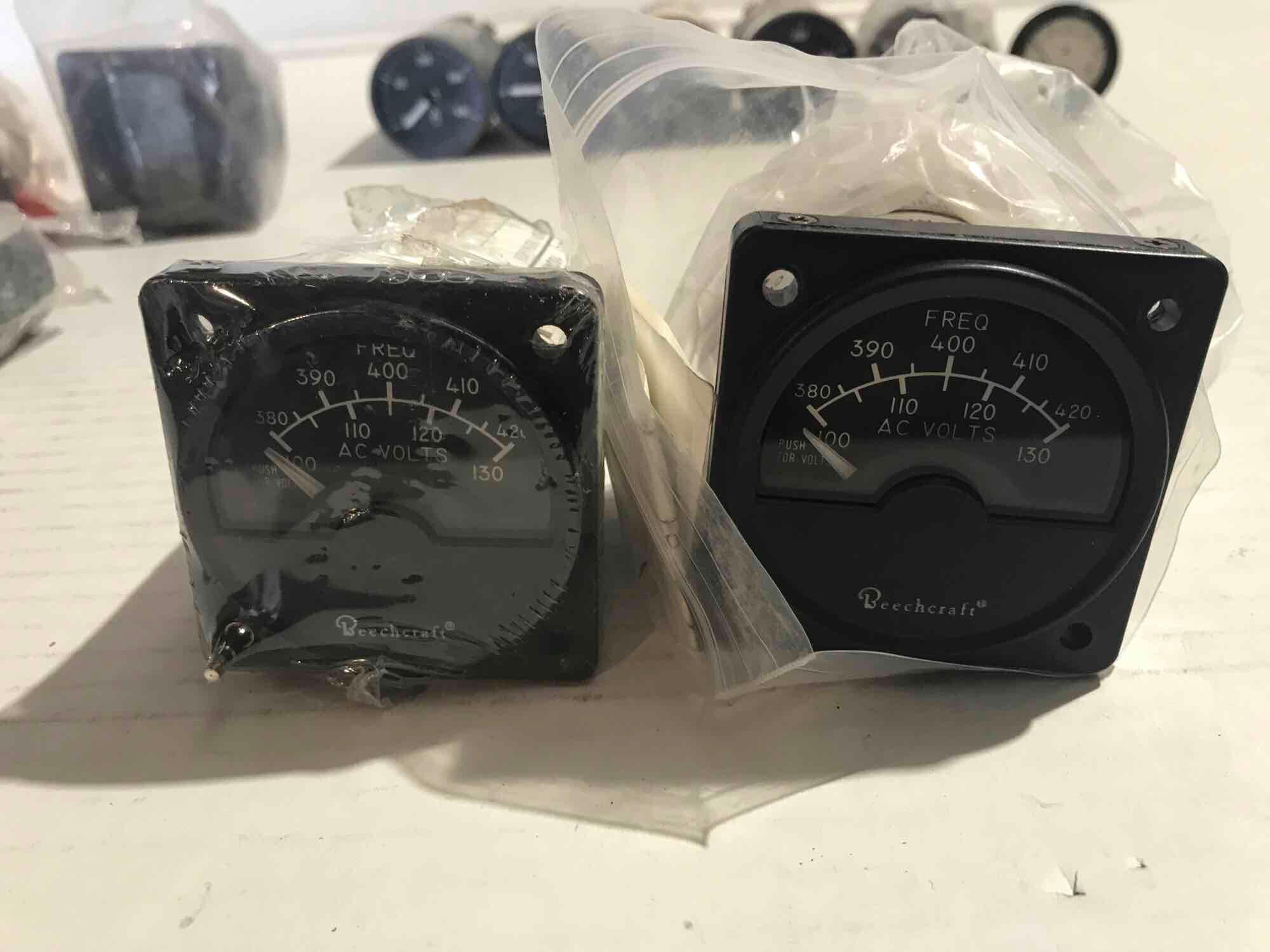 BOXES OF AMP/VOLT & MISC INDICATORS