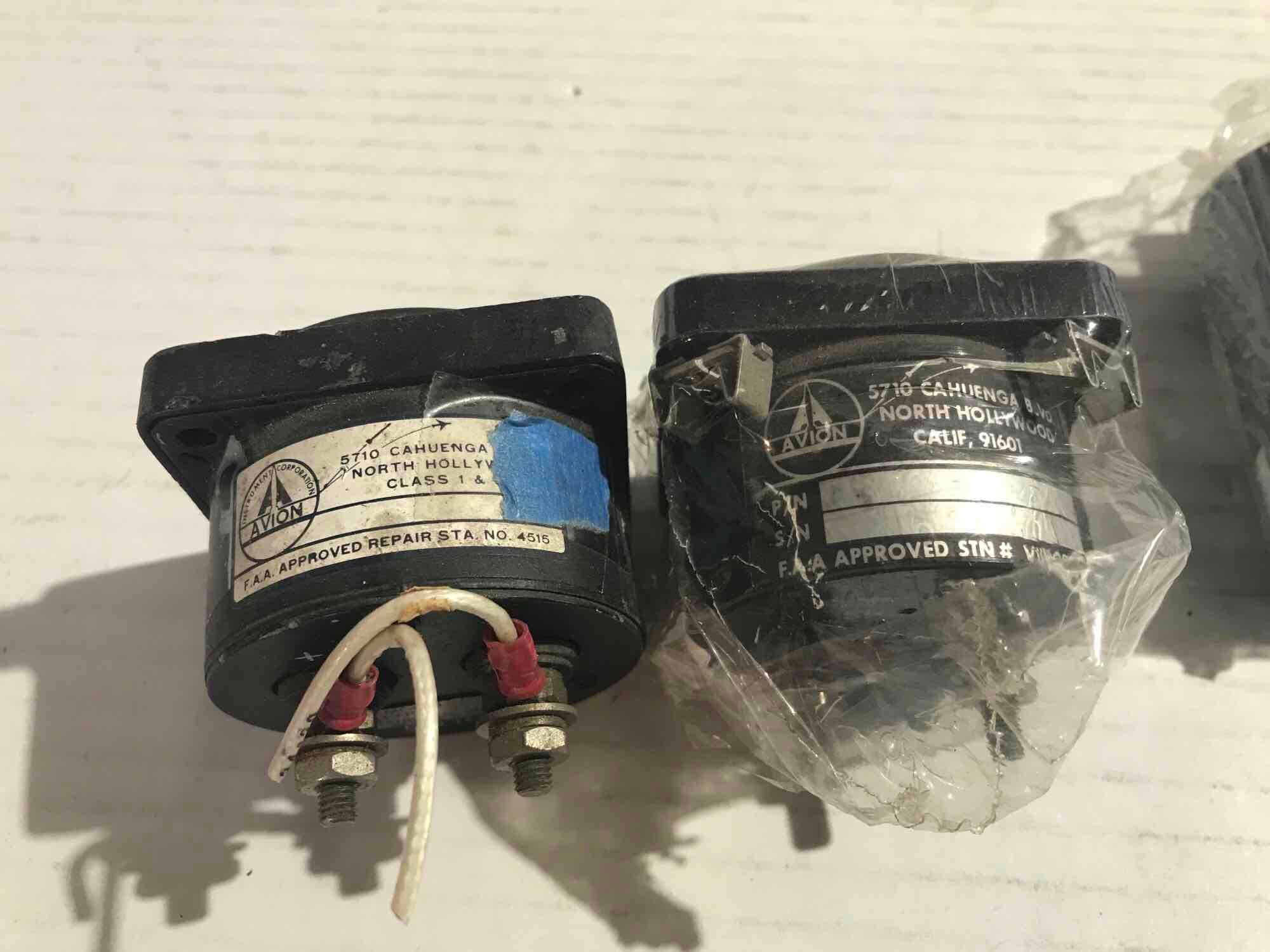 BOXES OF AMP/VOLT & MISC INDICATORS
