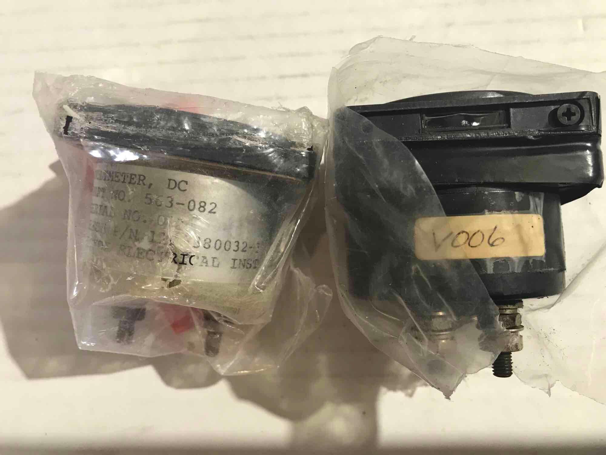 BOXES OF AMP/VOLT & MISC INDICATORS