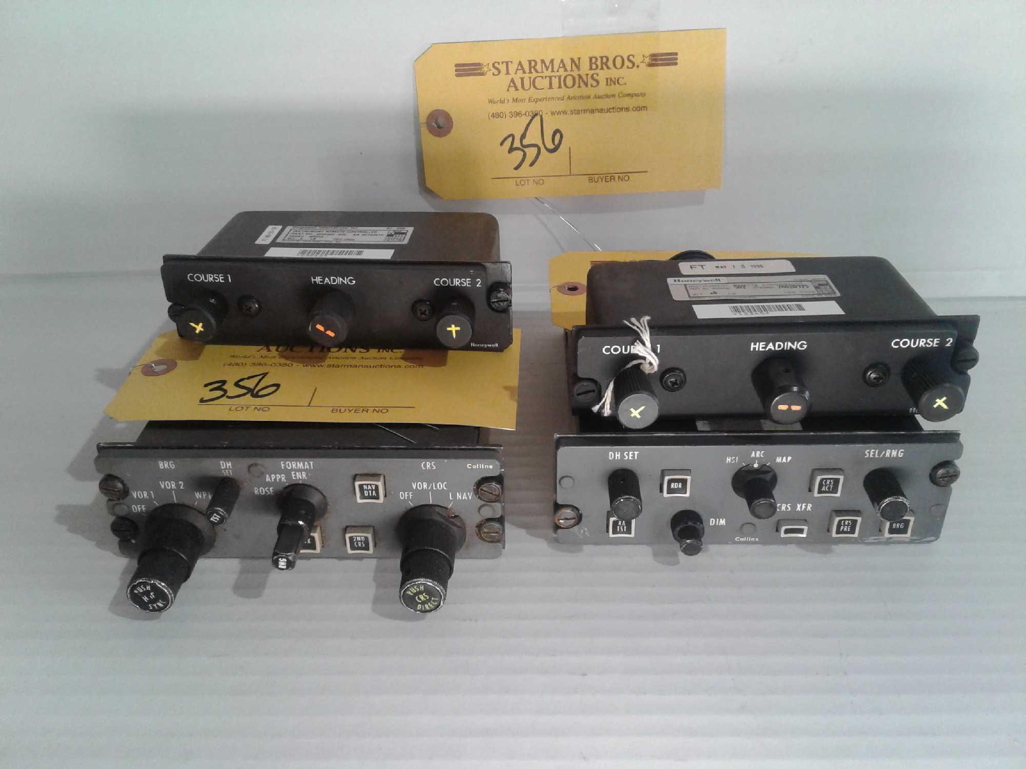 HONEYWELL RI-206, 4026206-902 & COLLINS DCP-85E, 622-6794-002 & DSP-85B, 622-9116-001 CONTROL PANELS