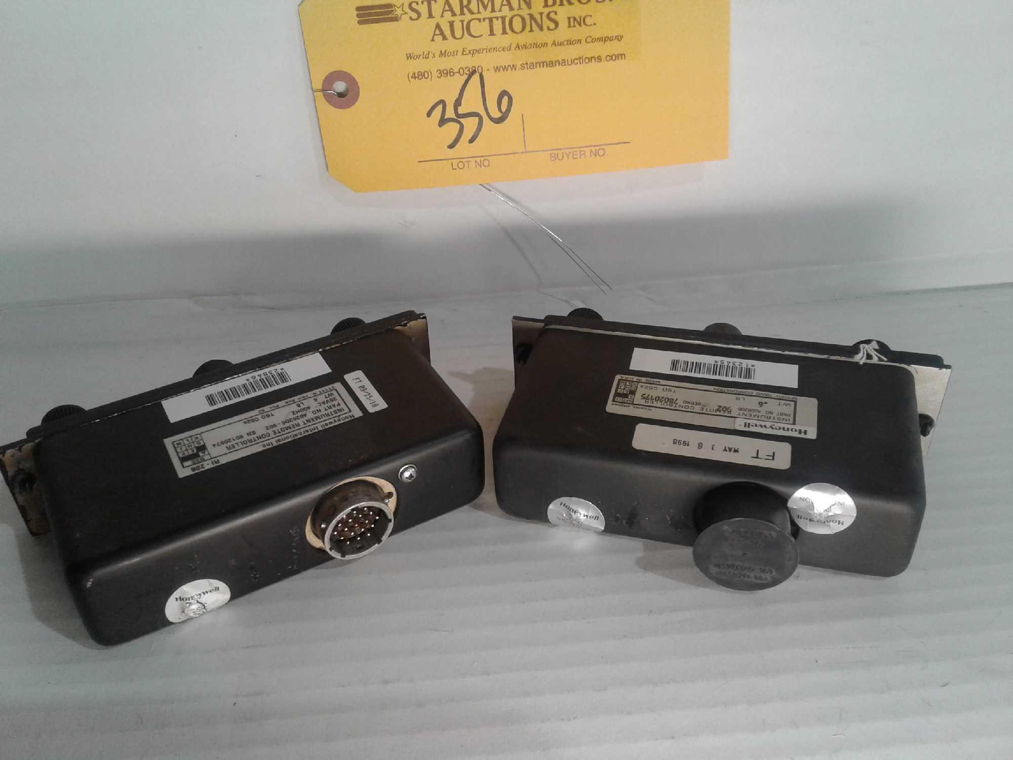 HONEYWELL RI-206, 4026206-902 & COLLINS DCP-85E, 622-6794-002 & DSP-85B, 622-9116-001 CONTROL PANELS