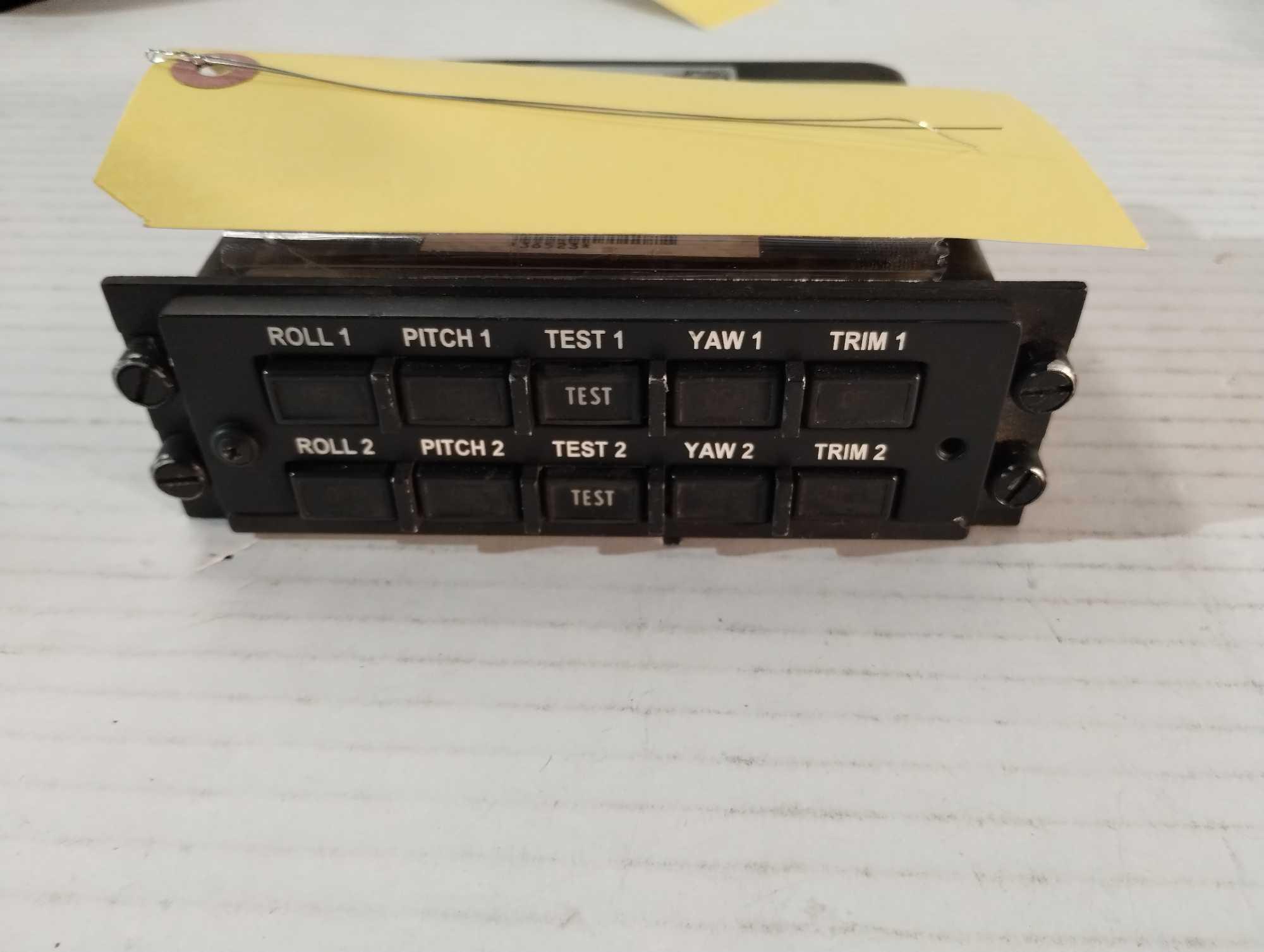 (LOT) HONEYWELL THRUST RATING PANEL 4058254-901 & MS-500/500A PANELS