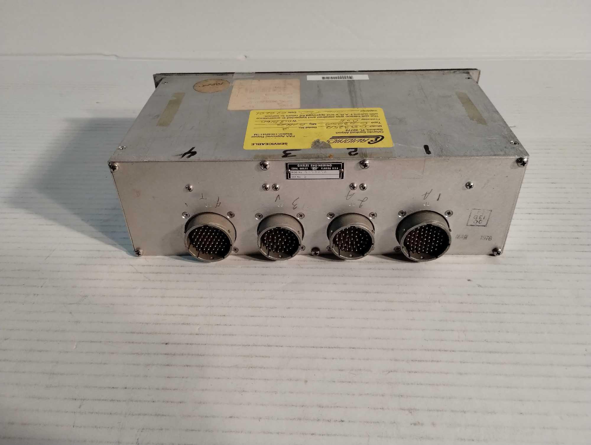 CABLES RADIO CONTROL PANELS G-5325A, G-6136B, G-4118, G-4501A, G-5717A, G-5708A (INSPECTED), G-5334