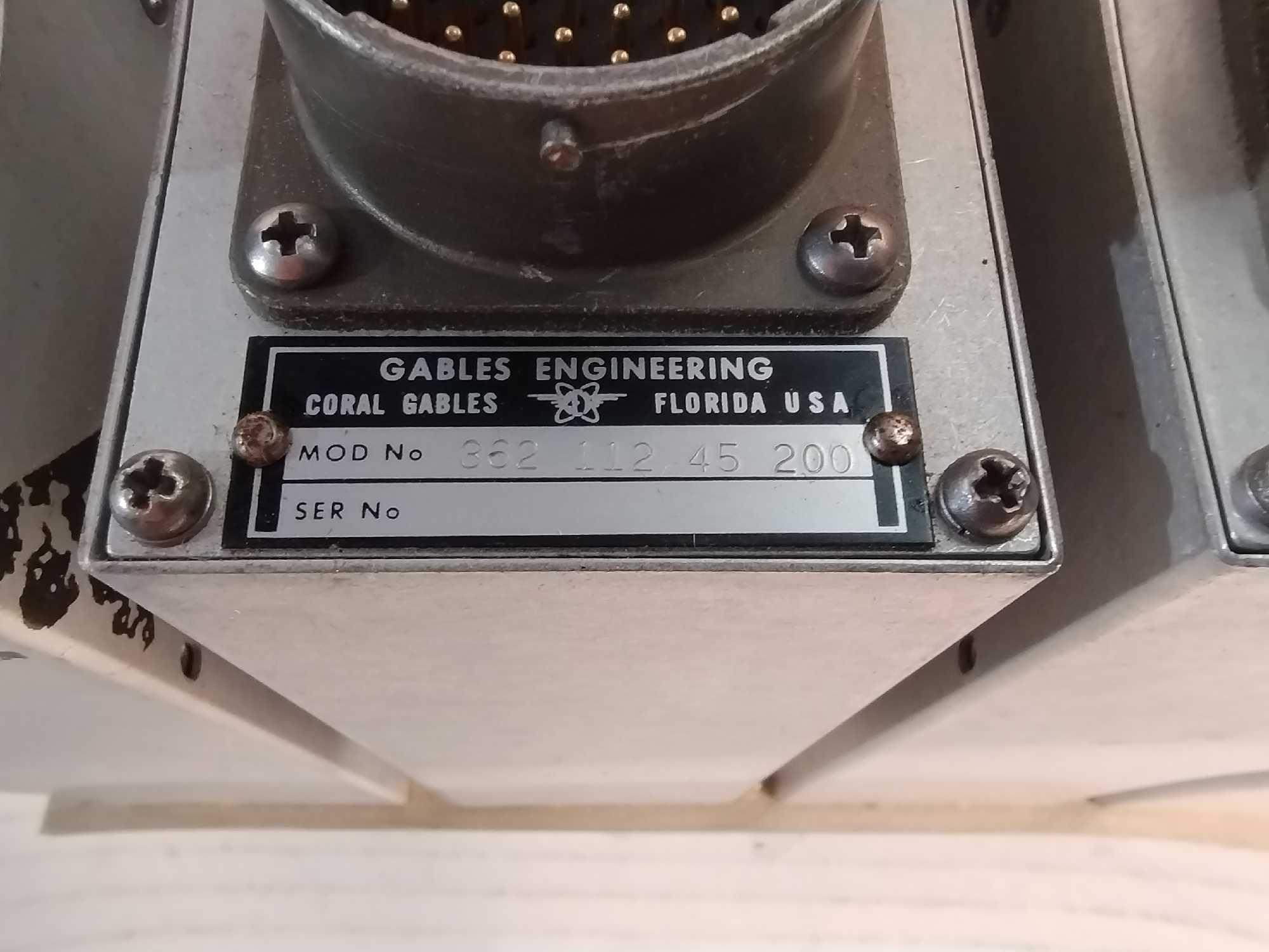 CABLES RADIO CONTROL PANELS G-5325A, G-6136B, G-4118, G-4501A, G-5717A, G-5708A (INSPECTED), G-5334