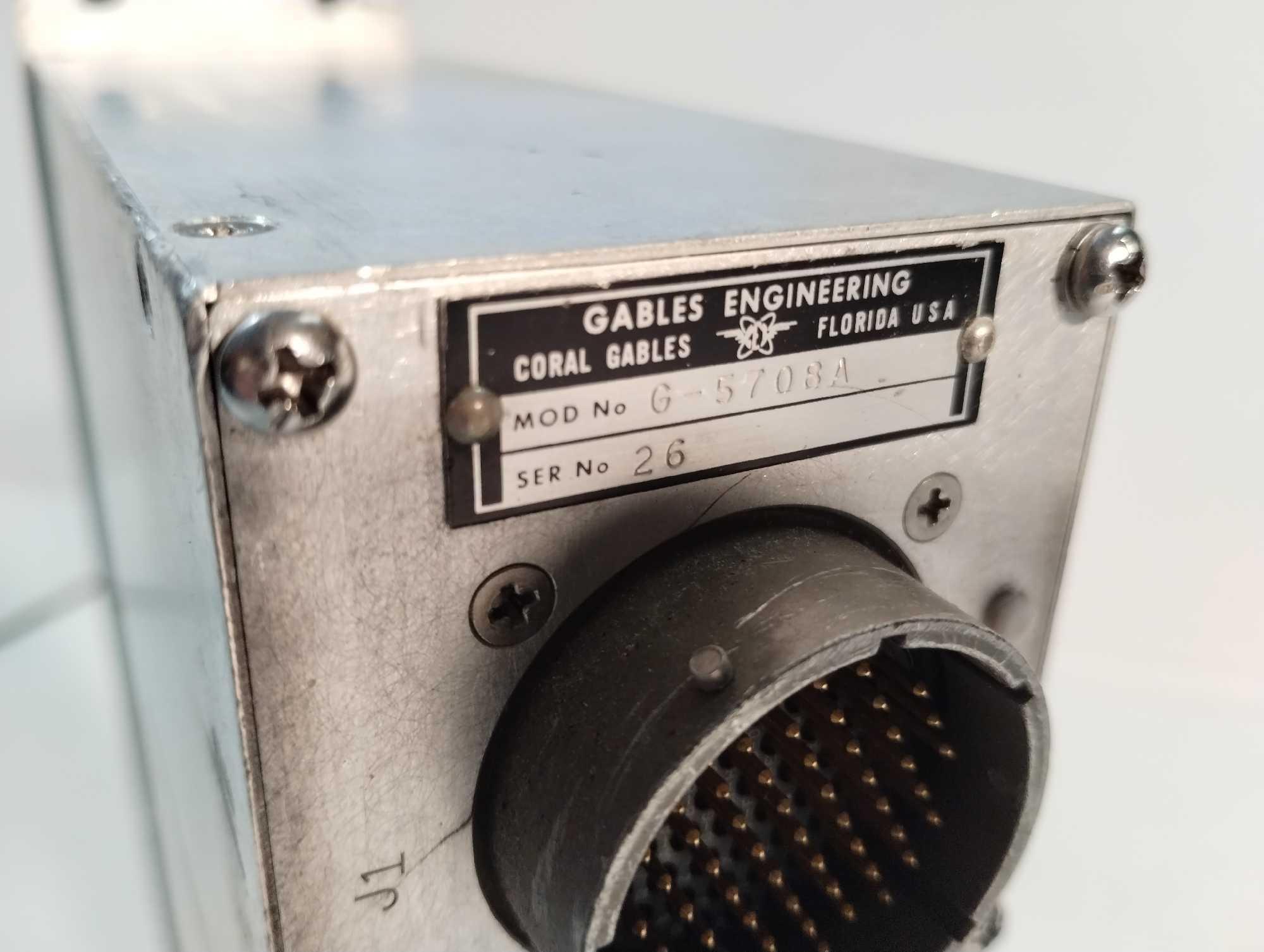 CABLES RADIO CONTROL PANELS G-5325A, G-6136B, G-4118, G-4501A, G-5717A, G-5708A (INSPECTED), G-5334