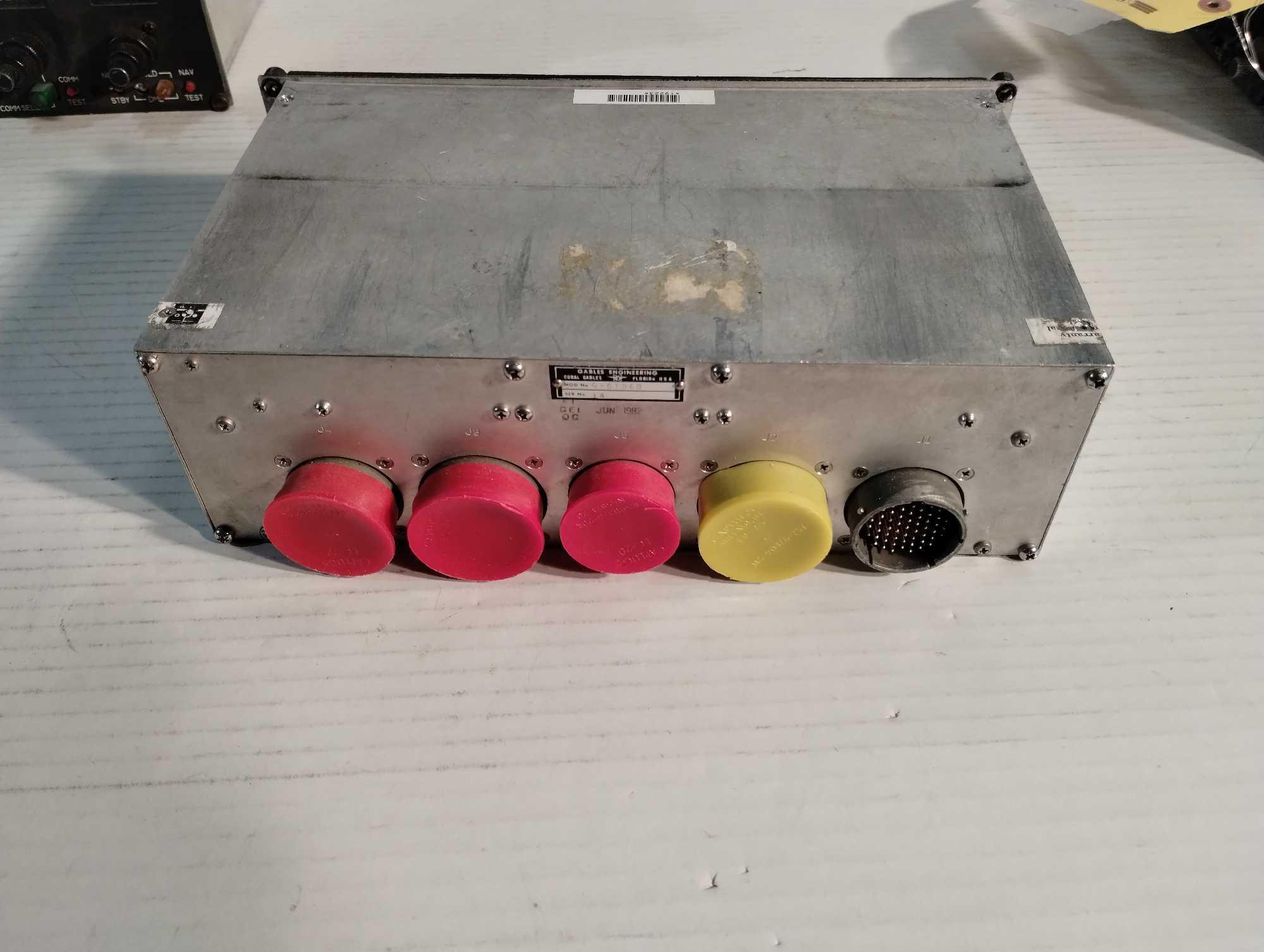 CABLES RADIO CONTROL PANELS G-5325A, G-6136B, G-4118, G-4501A, G-5717A, G-5708A (INSPECTED), G-5334