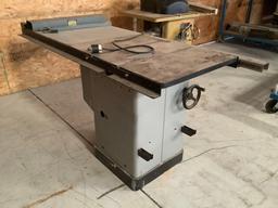 DELTA PLATINUM EDITION UNISAW WITH TABLE EXTENSION