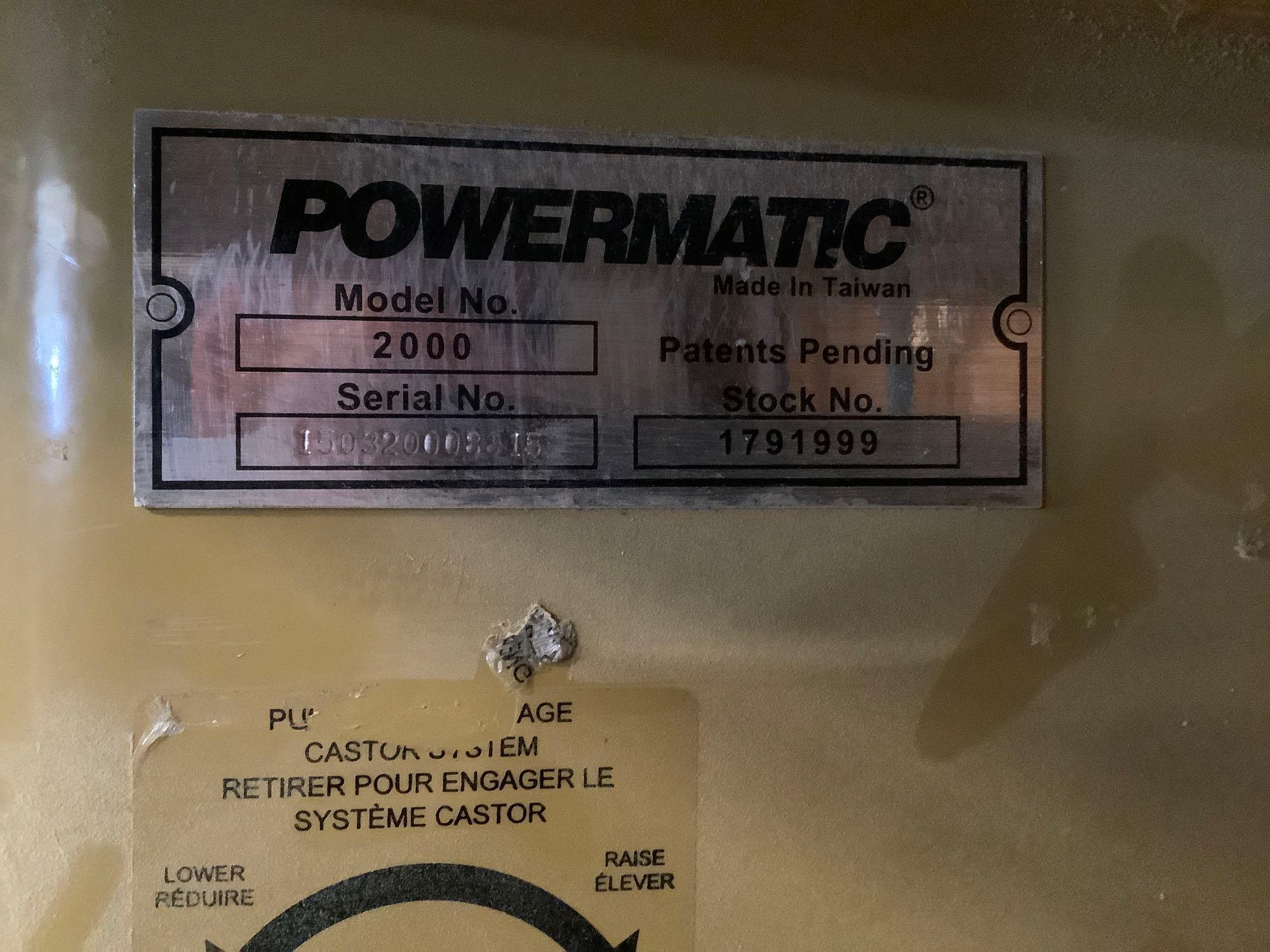 POWERMATIC 2000 TABLE SAW