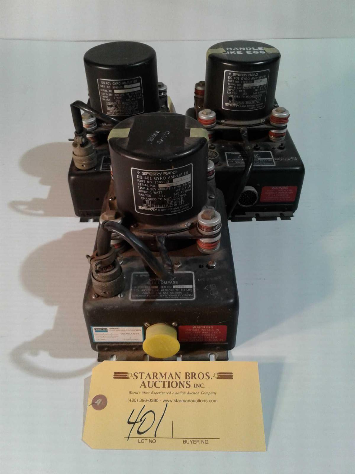 SPERRY C14 GYRO'S 2587193-22 & -23