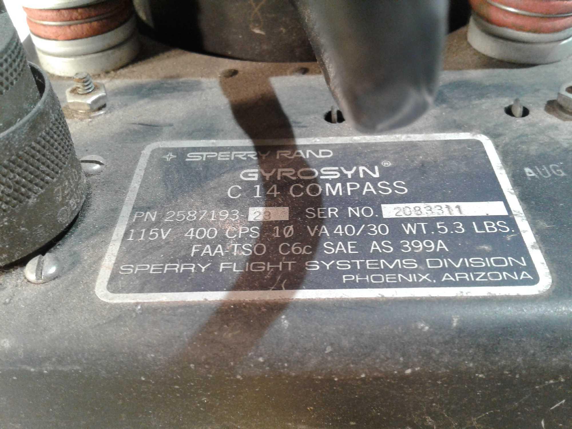 SPERRY C14 GYRO'S 2587193-22 & -23