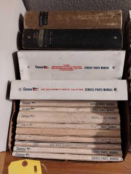 BOXES OF KING, BENDIX & CESSNA AVIONICS REPAIR MANUALS