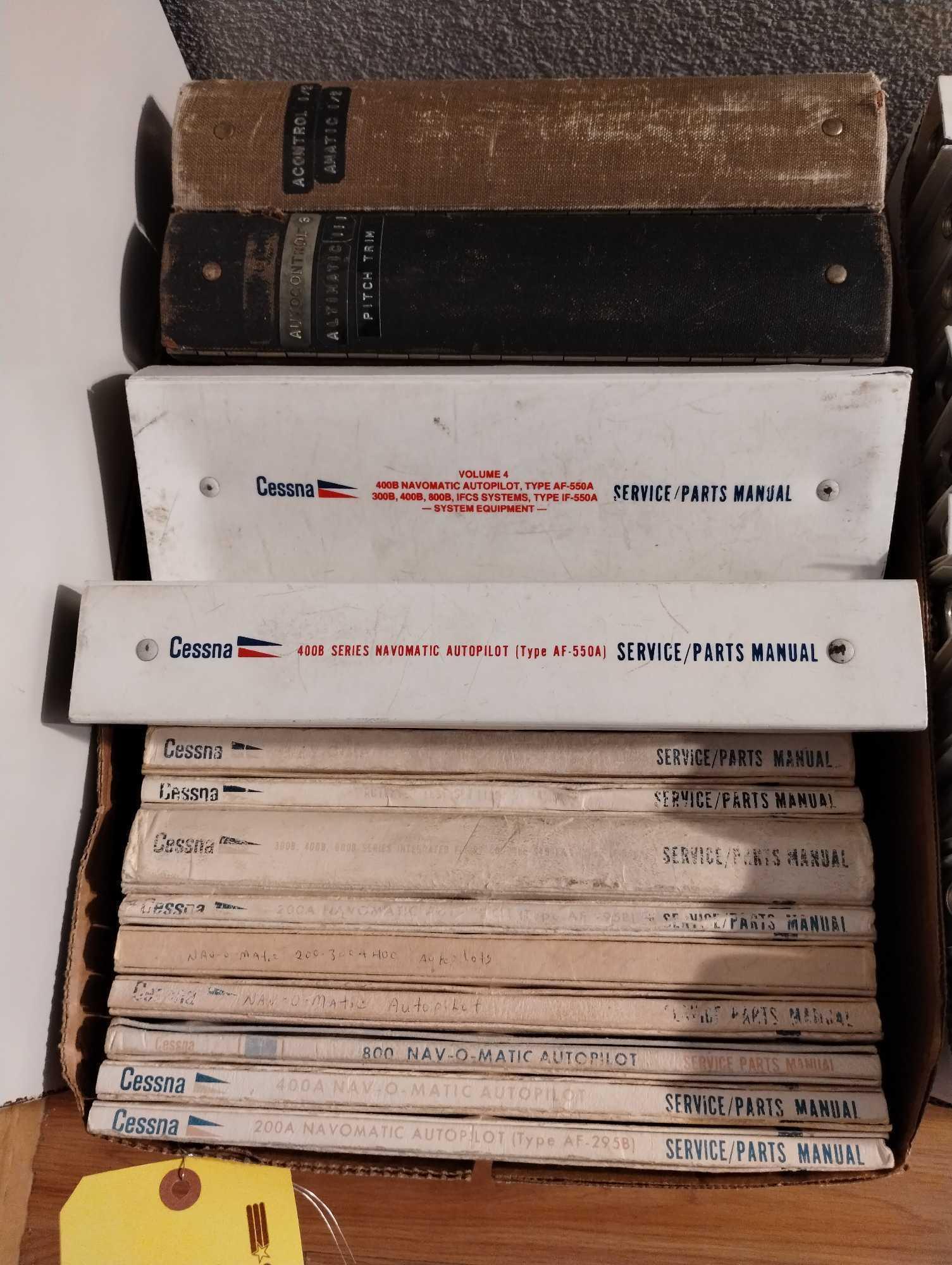 BOXES OF KING, BENDIX & CESSNA AVIONICS REPAIR MANUALS