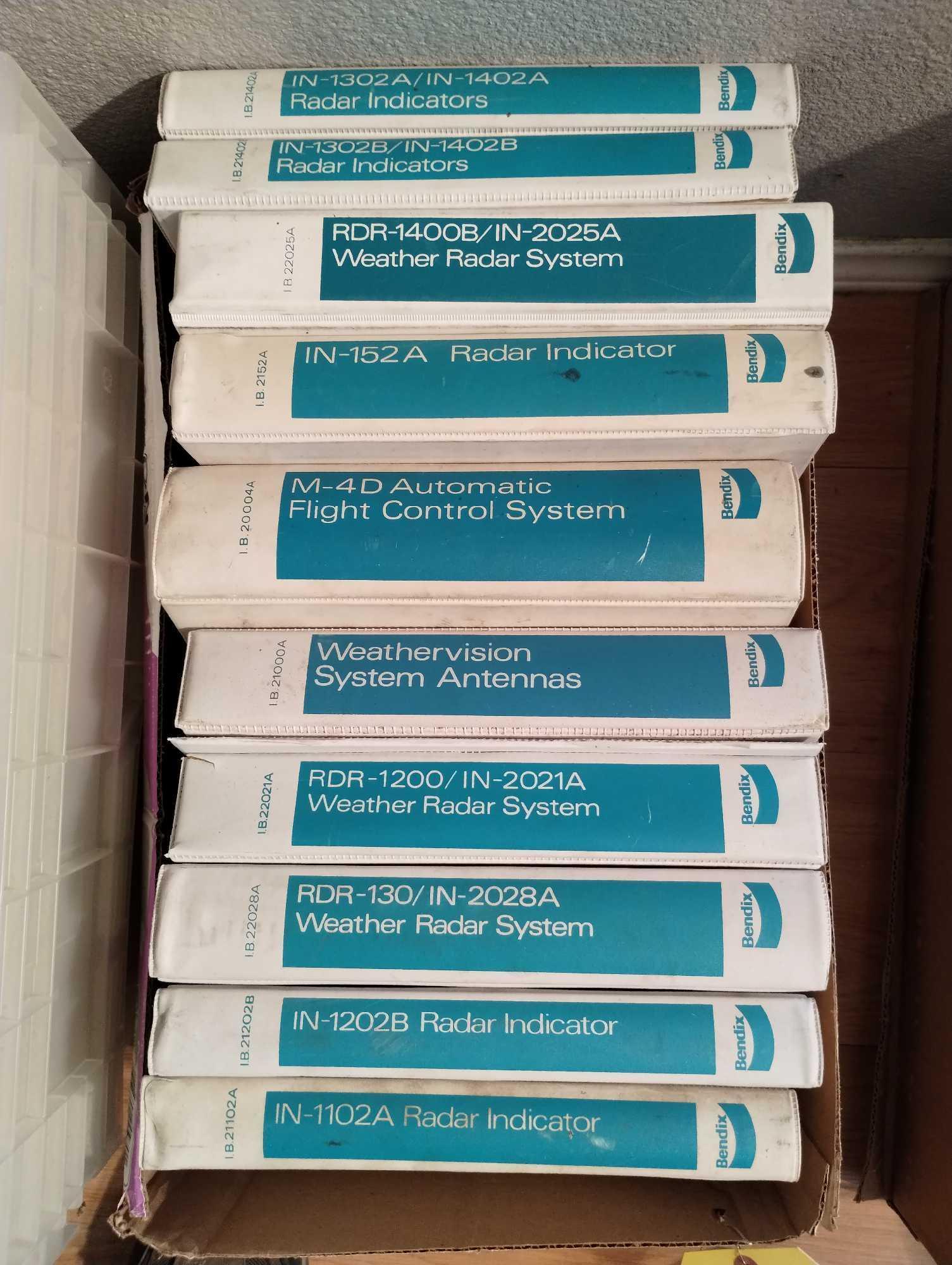 BOXES OF KING, BENDIX & CESSNA AVIONICS REPAIR MANUALS