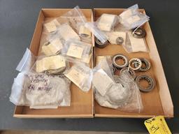 BOXES OF USED 206 TRANSMISSION & SWASHPLATE BEARINGS