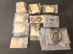 BOXES OF USED 206 TRANSMISSION & SWASHPLATE BEARINGS