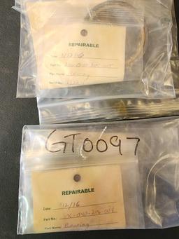 BOXES OF USED 206 TRANSMISSION & SWASHPLATE BEARINGS