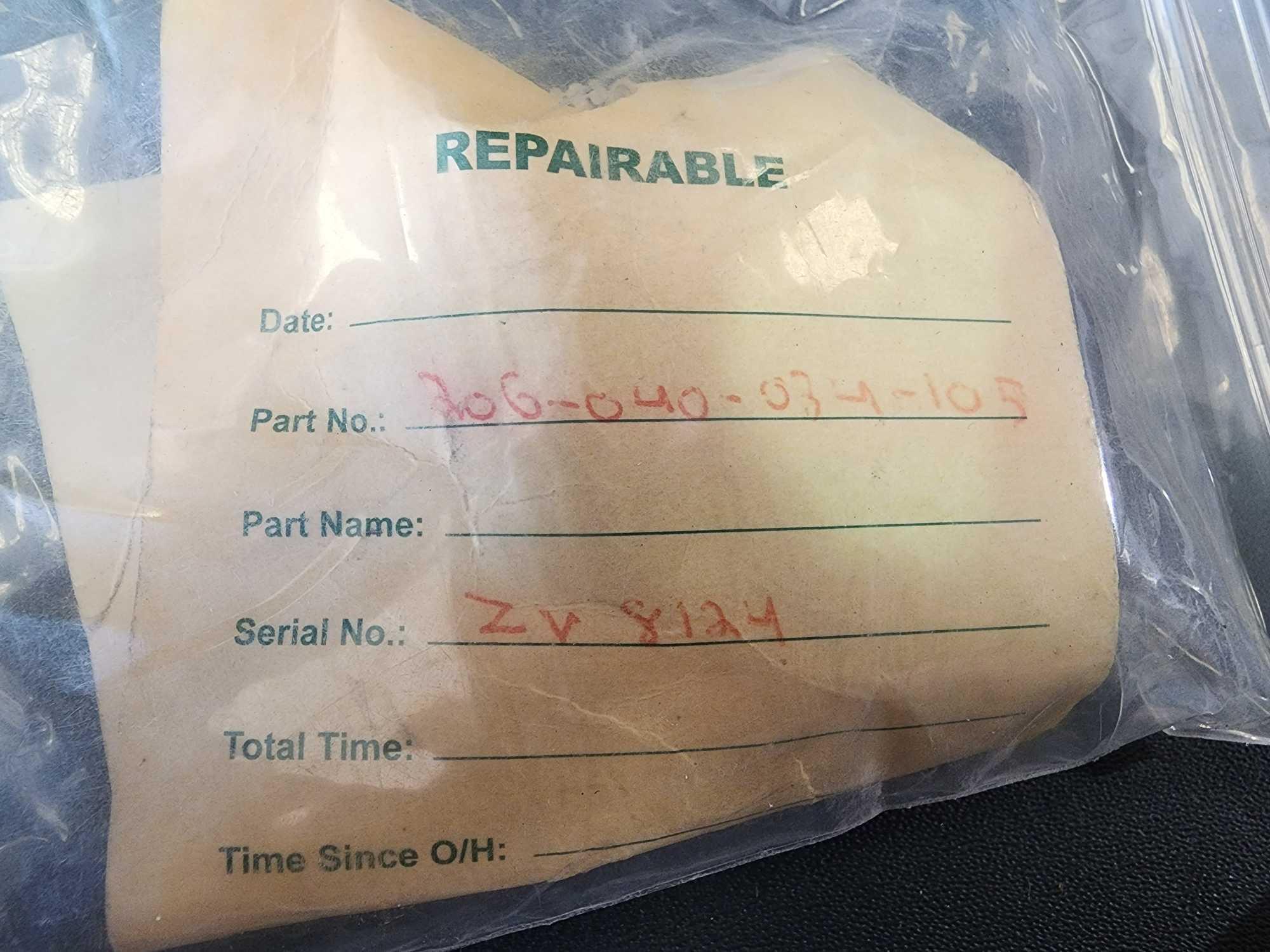 BOXES OF USED 206 TRANSMISSION & SWASHPLATE BEARINGS