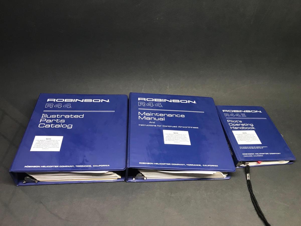 ROBINSON R44 MANUALS