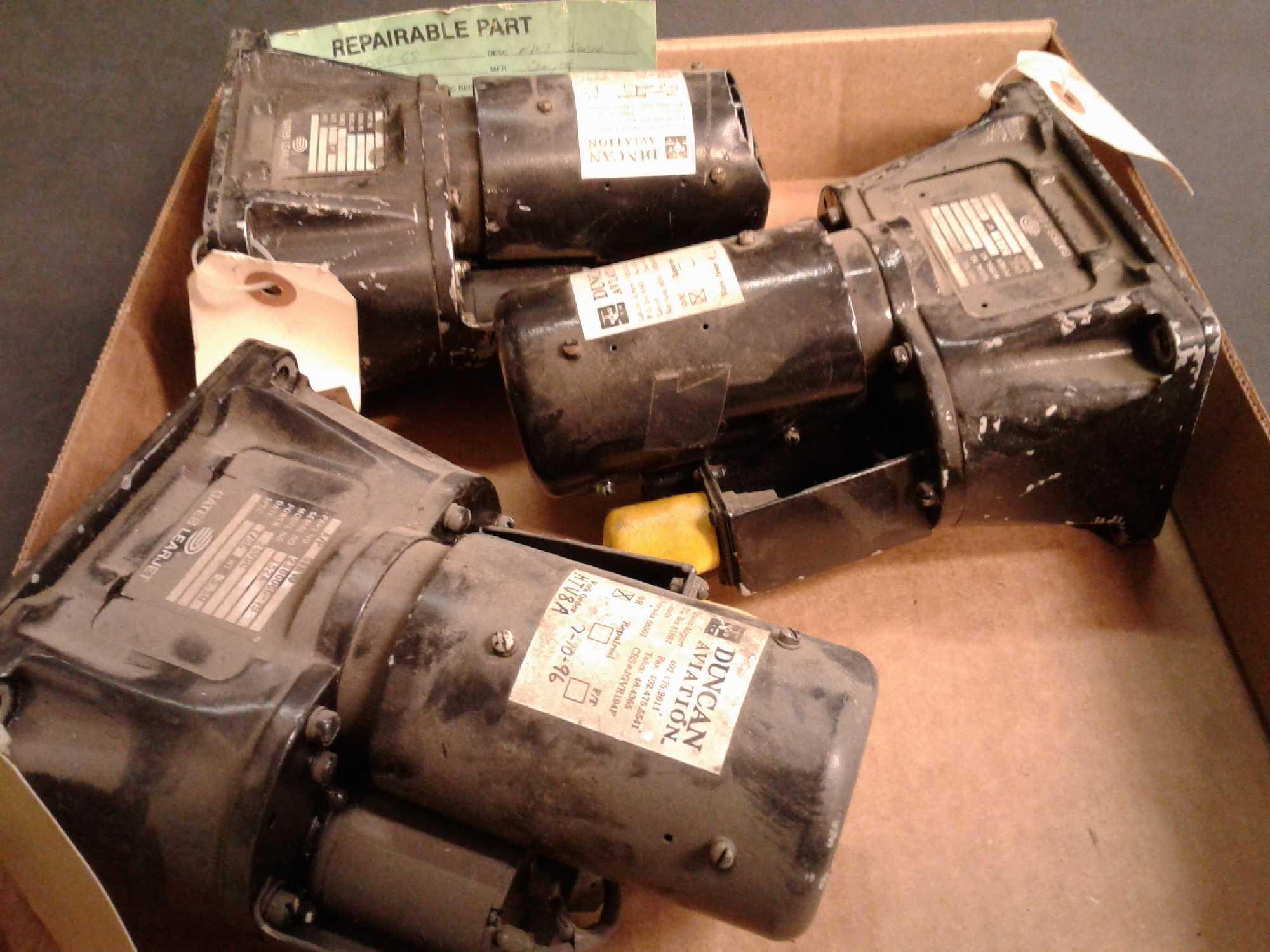 BOXES OF LEARJET AUTOPILOT SERVO'S