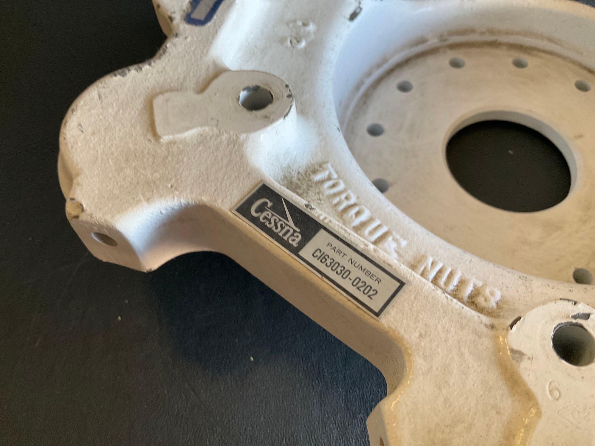 NEW CESSNA BRAKE PISTON HOUSING/BACKING PLATES C163030-0202 (NO PAPERWORK)