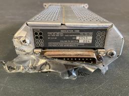 COLLINS IND-42C DME INDICATOR 622-7318-004 (NEEDS SCREEN COVER, A/R)